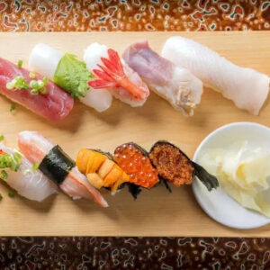 A Collection of Japanese Sushi